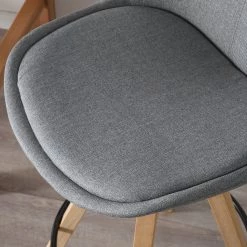 Mørteens Chaises de bar Aledas II - Granit - Lot de 2 16 Mørteens Chaises de bar Aledas II - Granit - Lot de 2 -Commodes enfant Soldes barstuhl aledas ii 2er set webstoff gummibaum massiv granit 4851308