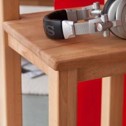 Ars Natura Chaise de bar Frizz - Duramen de hêtre massif - Huilé -Commodes enfant Soldes barstuhl leewood kernbuche massiv geoelt 565105