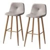 Mørteens Tabouret de bar Pittsboro - Lot de 2