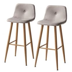 Mørteens Tabouret de bar Pittsboro - Lot de 2