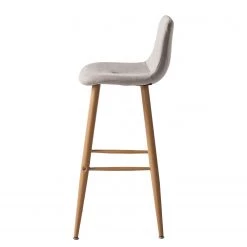 Mørteens Tabouret de bar Pittsboro - Lot de 2 -Commodes enfant Soldes barstuhl pittsboro 2er set webstoff metall 4742112