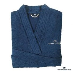 Tom Tailor Peignoir Kimono - Bleu foncé -Commodes enfant Soldes kimono bademantel in navy von tom tailor 1167712