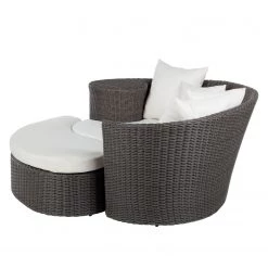 Jardi Ensemble lounge Paradise Lounge - 2 éléments - Polyrotin - Gris -Commodes enfant Soldes loungeset roca eden 2 teilig polyrattan grau 3760588