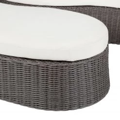 Jardi Ensemble lounge Paradise Lounge - 2 éléments - Polyrotin - Gris -Commodes enfant Soldes loungeset roca eden 2 teilig polyrattan grau 3760600