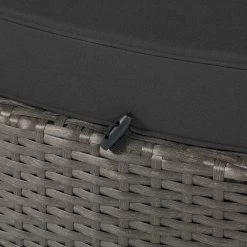 Merxx Salon de jardin modulable Riva - Polyrotin / Tissu - Gris 20 Merxx Salon de jardin modulable Riva - Polyrotin / Tissu - Gris -Commodes enfant Soldes relaxinsel riva polyrattan webstoff grau 3684669