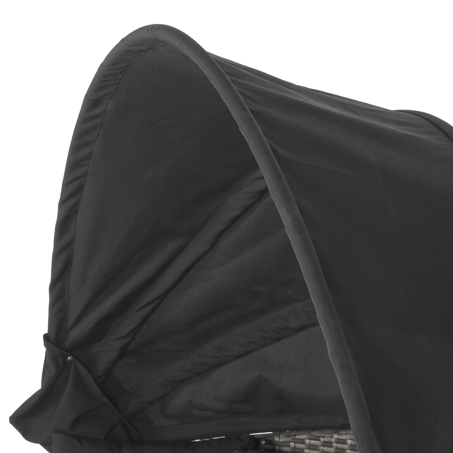 Merxx Salon de jardin modulable Riva - Polyrotin / Tissu - Gris 10 Merxx Salon de jardin modulable Riva - Polyrotin / Tissu - Gris – Image 10