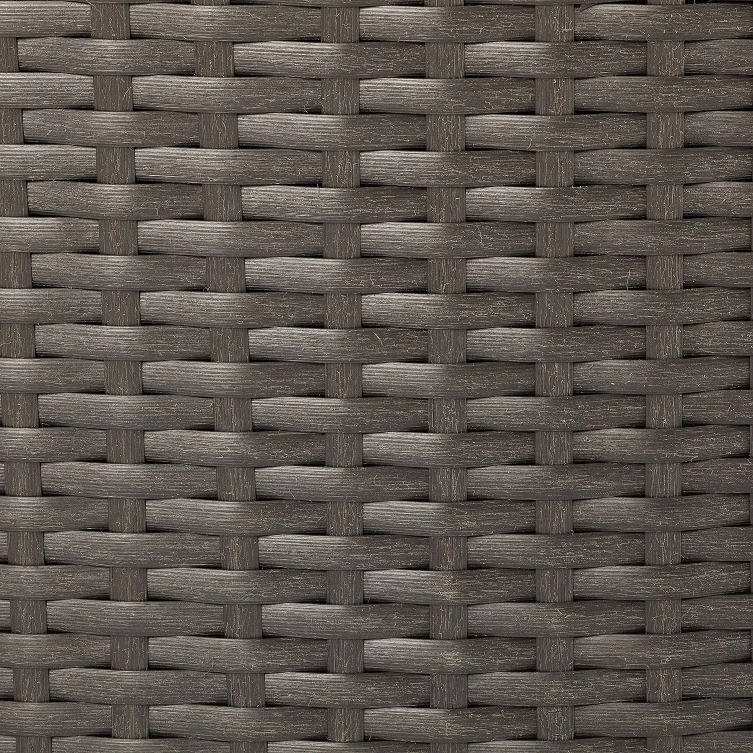 Merxx Salon de jardin modulable Riva - Polyrotin / Tissu - Gris 13 Merxx Salon de jardin modulable Riva - Polyrotin / Tissu - Gris – Image 13
