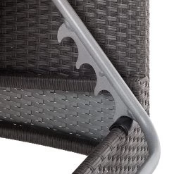 Salon de jardin Paradise Lounge - Avec repose-pieds - Polyrotin gris 23 Salon de jardin Paradise Lounge - Avec repose-pieds - Polyrotin gris -Commodes enfant Soldes sessel set paradise lounge mit hocker polyrattan grau 347301