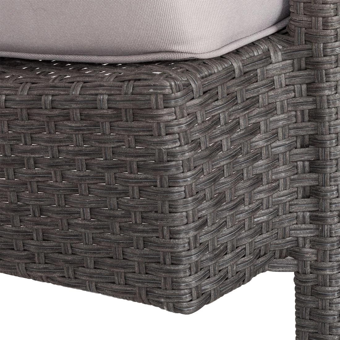 Salon de jardin Paradise Lounge - Avec repose-pieds - Polyrotin gris 12 Salon de jardin Paradise Lounge - Avec repose-pieds - Polyrotin gris – Image 12