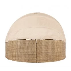 Ensemble de jardin Calla Millor - modulable - Polyrotin Taupe -Commodes enfant Soldes sonneninsel calla millor polyrattan taupe 1935298