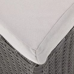 Fredriks Salon de jardin Premium Paradise Lounge - modulable - Polyrotin - Cadre en aluminium - Gris / Gris clair -Commodes enfant Soldes sonneninsel paradise lounge polyrattan grau grau 1543250