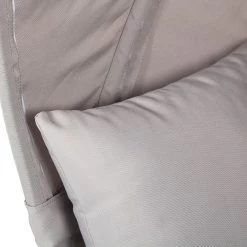 Fredriks Salon de jardin Premium Paradise Lounge - modulable - Polyrotin - Cadre en aluminium - Gris / Gris clair -Commodes enfant Soldes sonneninsel paradise lounge polyrattan grau grau 1543254