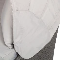 Fredriks Salon de jardin Premium Paradise Lounge - modulable - Polyrotin - Cadre en aluminium - Gris / Gris clair -Commodes enfant Soldes sonneninsel paradise lounge polyrattan grau grau 1543258