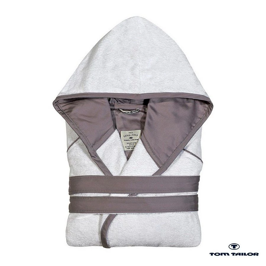 Tom Tailor Peignoir - Blanc 4 Tom Tailor Peignoir - Blanc – Image 4